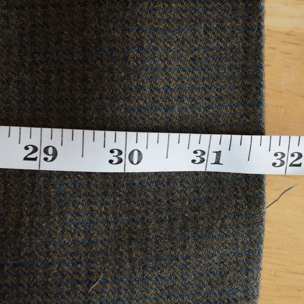 Oscar de la Renta Men's Tailored Blazer Classic Houndstooth‎ Pattern L